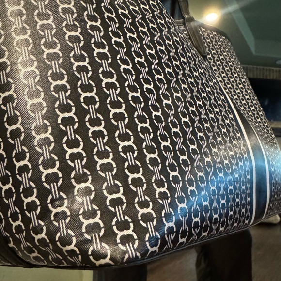 Tory Burch Coated Canvas GeoTote - Picture 7 of 16